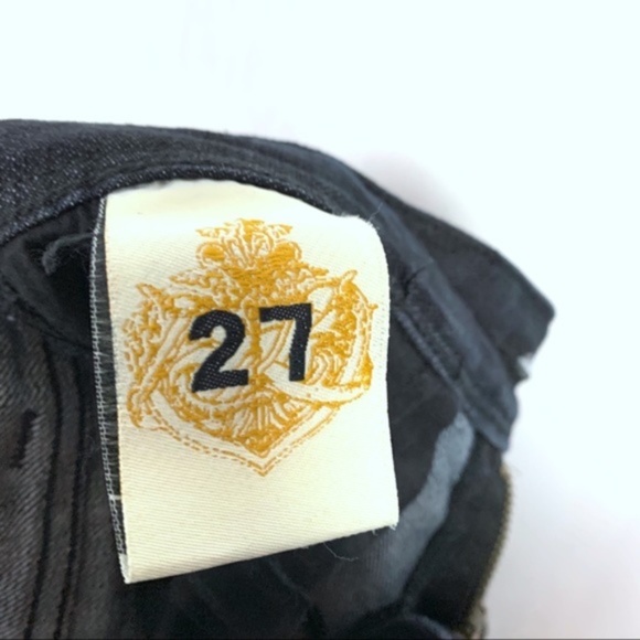 Bisou Deve Jeans women's dark wash skinny jean, 27 - Picture 6 of 8